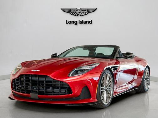Red 2025 Aston Martin DB12 Volante