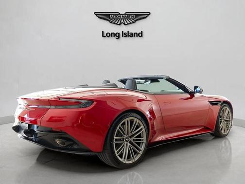 Red 2025 Aston Martin DB12 Volante