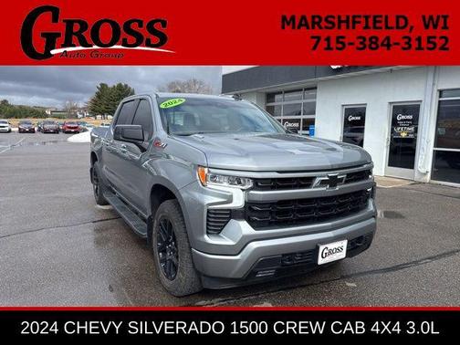 Sterling Grey Metallic 2024 Chevrolet Silverado 1500 RST