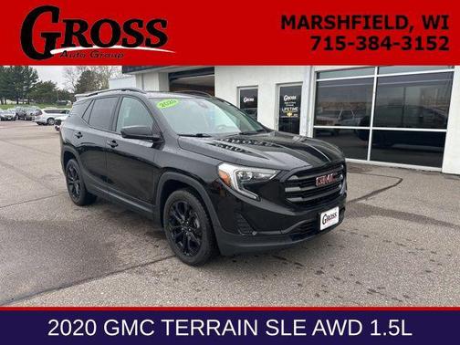 Black 2020 GMC Terrain SLE