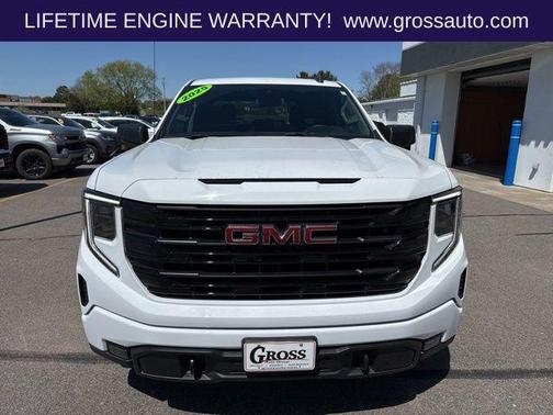 Summit White 2025 GMC Sierra 1500 Elevation