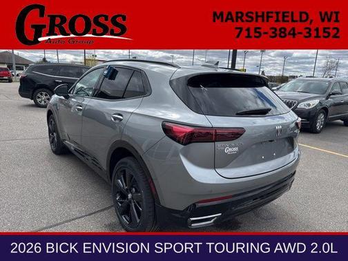 Moonstone Gray Metallic 2026 Buick Envision Sport Touring AWD