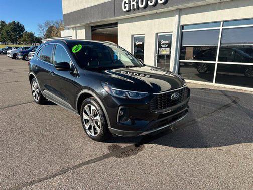 Black 2025 Ford Escape Platinum