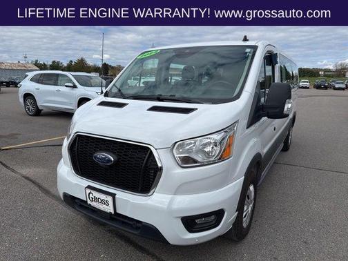 Oxford White 2022 Ford Transit-350 XLT