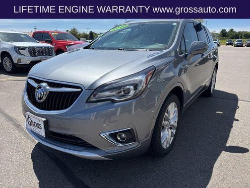 Satin Steel Metallic 2020 Buick Envision AWD Premium I