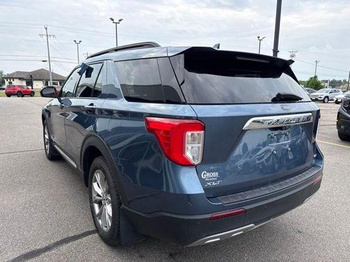 Blue Metallic 2020 Ford Explorer XLT