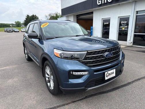 Blue Metallic 2020 Ford Explorer XLT