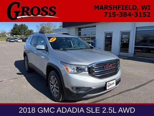 Quicksilver Metallic 2018 GMC Acadia SLE-2