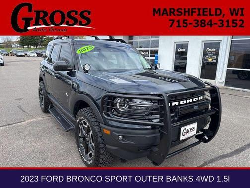 Blue Metallic 2023 Ford Bronco Sport Outer Banks