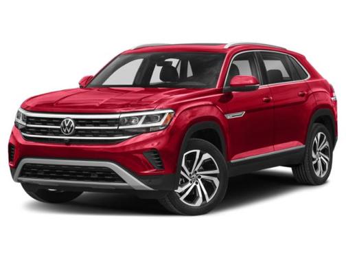 Aurora Red Metallic 2020 Volkswagen Atlas Cross Sport 3.6L V6 SEL 4MOTION