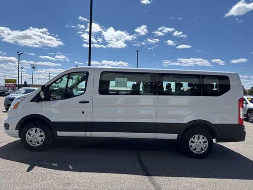 Oxford White 2022 Ford Transit-350 XLT