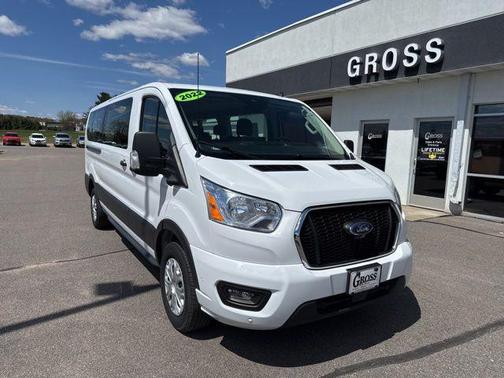 Oxford White 2022 Ford Transit-350 XLT