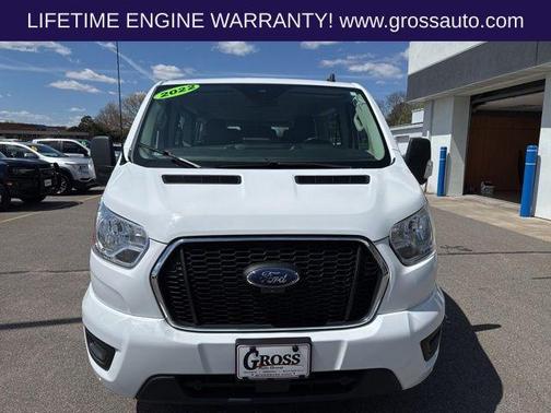 Oxford White 2022 Ford Transit-350 XLT