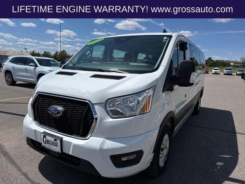 Oxford White 2022 Ford Transit-350 XLT