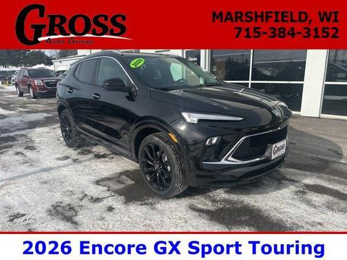Ebony Twilight Metallic 2026 Buick Encore GX Sport Touring
