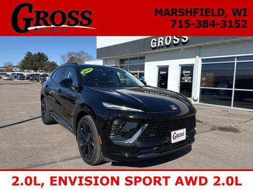 Ebony Twilight Metallic 2026 Buick Envision Sport Touring AWD