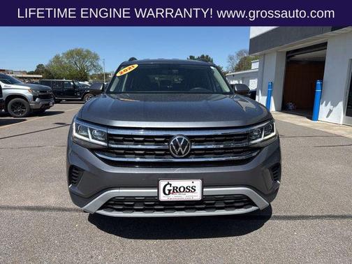 Platinum Gray Metallic 2021 Volkswagen Atlas 2.0T S