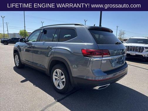 Platinum Gray Metallic 2021 Volkswagen Atlas 2.0T S