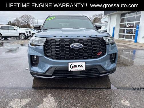 Vapor Blue Metallic 2025 Ford Explorer ST