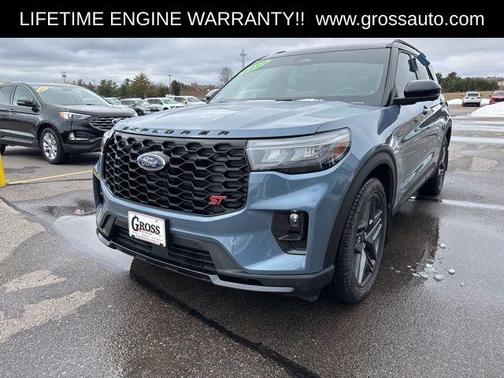 Vapor Blue Metallic 2025 Ford Explorer ST