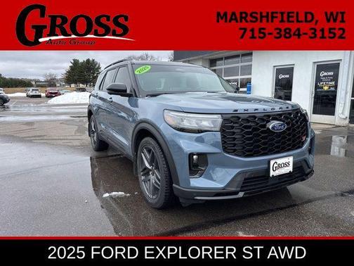 Vapor Blue Metallic 2025 Ford Explorer ST