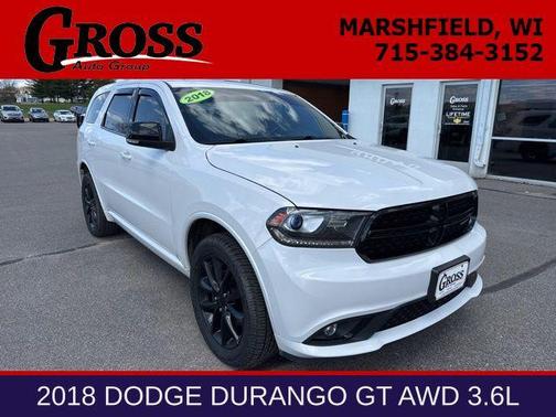Ivory Tri-Coat Pearl 2018 Dodge Durango GT