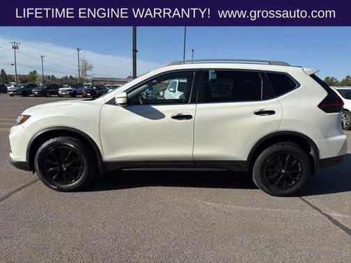 White 2020 Nissan Rogue S