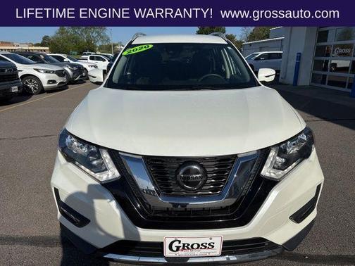 White 2020 Nissan Rogue S