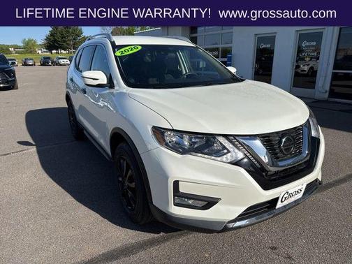 White 2020 Nissan Rogue S