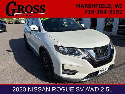 White 2020 Nissan Rogue S