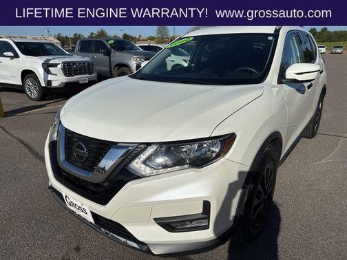 White 2020 Nissan Rogue S
