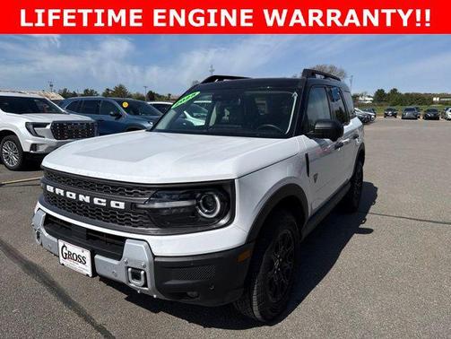 Oxford White 2025 Ford Bronco Sport Badlands