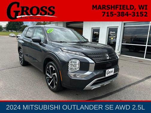 Gray 2024 Mitsubishi Outlander SE S-AWC