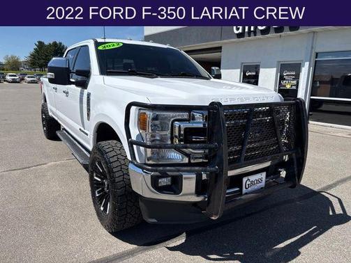 Oxford White 2022 Ford F-350 Lariat