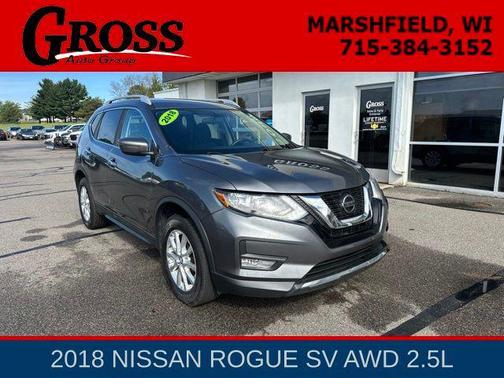 Gun Metallic 2018 Nissan Rogue SV