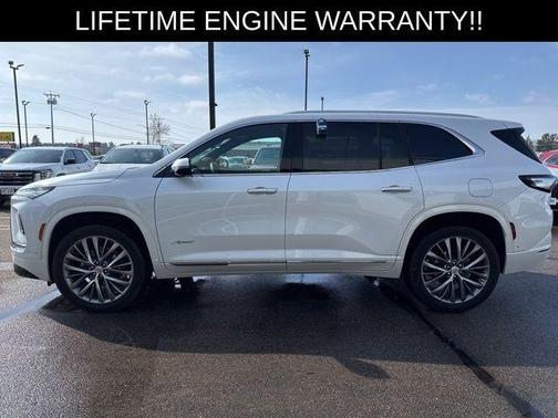 White Frost Tricoat 2025 Buick Enclave Avenir FWD