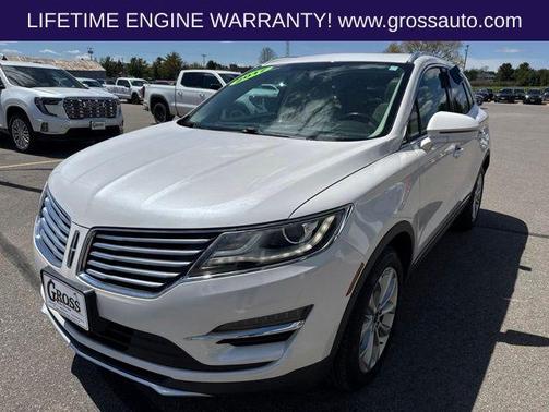 White Platinum Metallic Tri-Coat 2017 Lincoln MKC Select