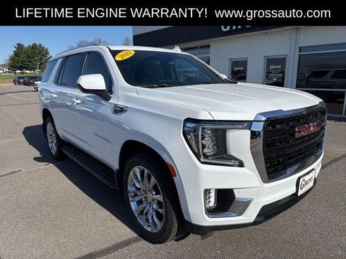 Summit White 2022 GMC Yukon SLE