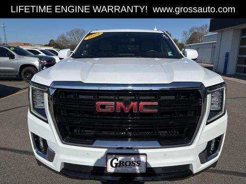 Summit White 2022 GMC Yukon SLE