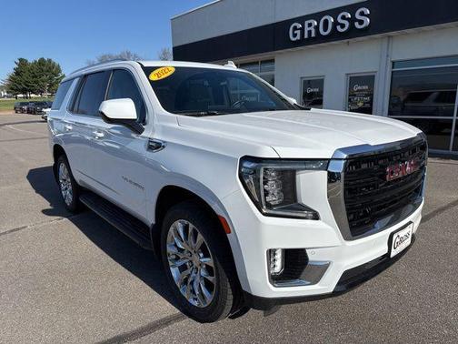 Summit White 2022 GMC Yukon SLE