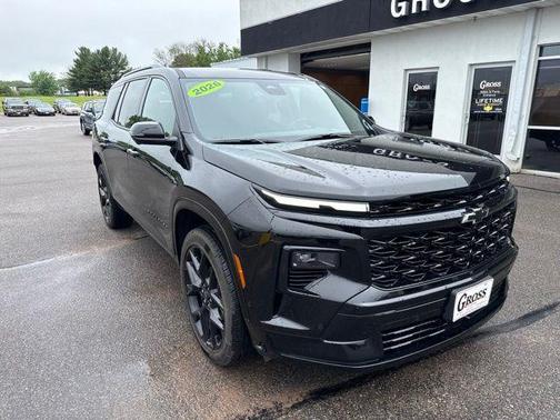 Black 2026 Chevrolet Traverse RS