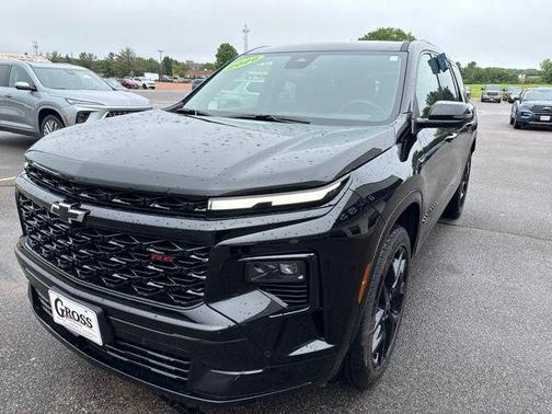Black 2026 Chevrolet Traverse RS