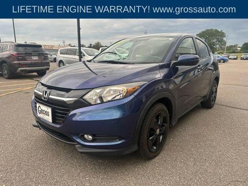 Blue 2017 Honda HR-V EX