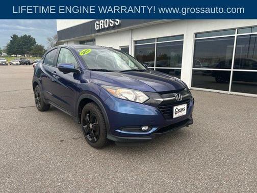 Blue 2017 Honda HR-V EX