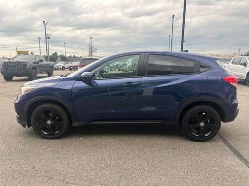 Blue 2017 Honda HR-V EX