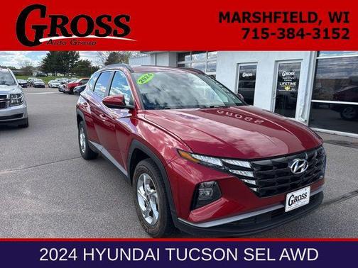 Ultimate Red 2024 Hyundai TUCSON SEL