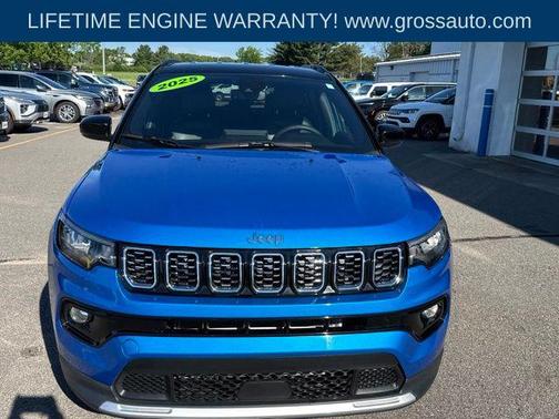 Hydro Blue Pearlcoat 2025 Jeep Compass Limited