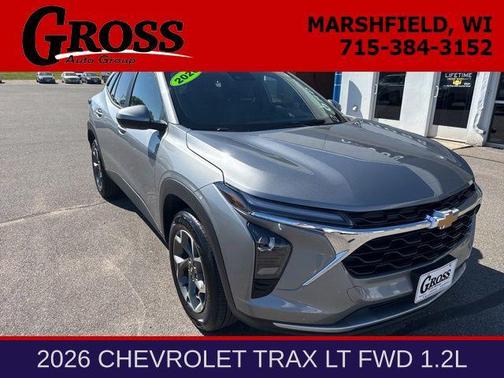 Sterling Gray Metallic 2026 Chevrolet Trax LT