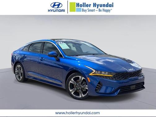 Sapphire Blue 2022 Kia K5 EX