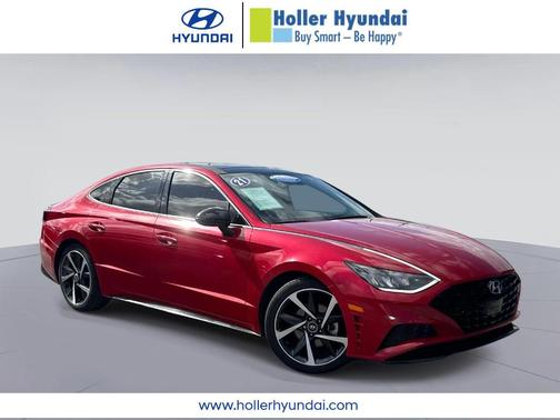 Calypso Red 2021 Hyundai SONATA SEL Plus